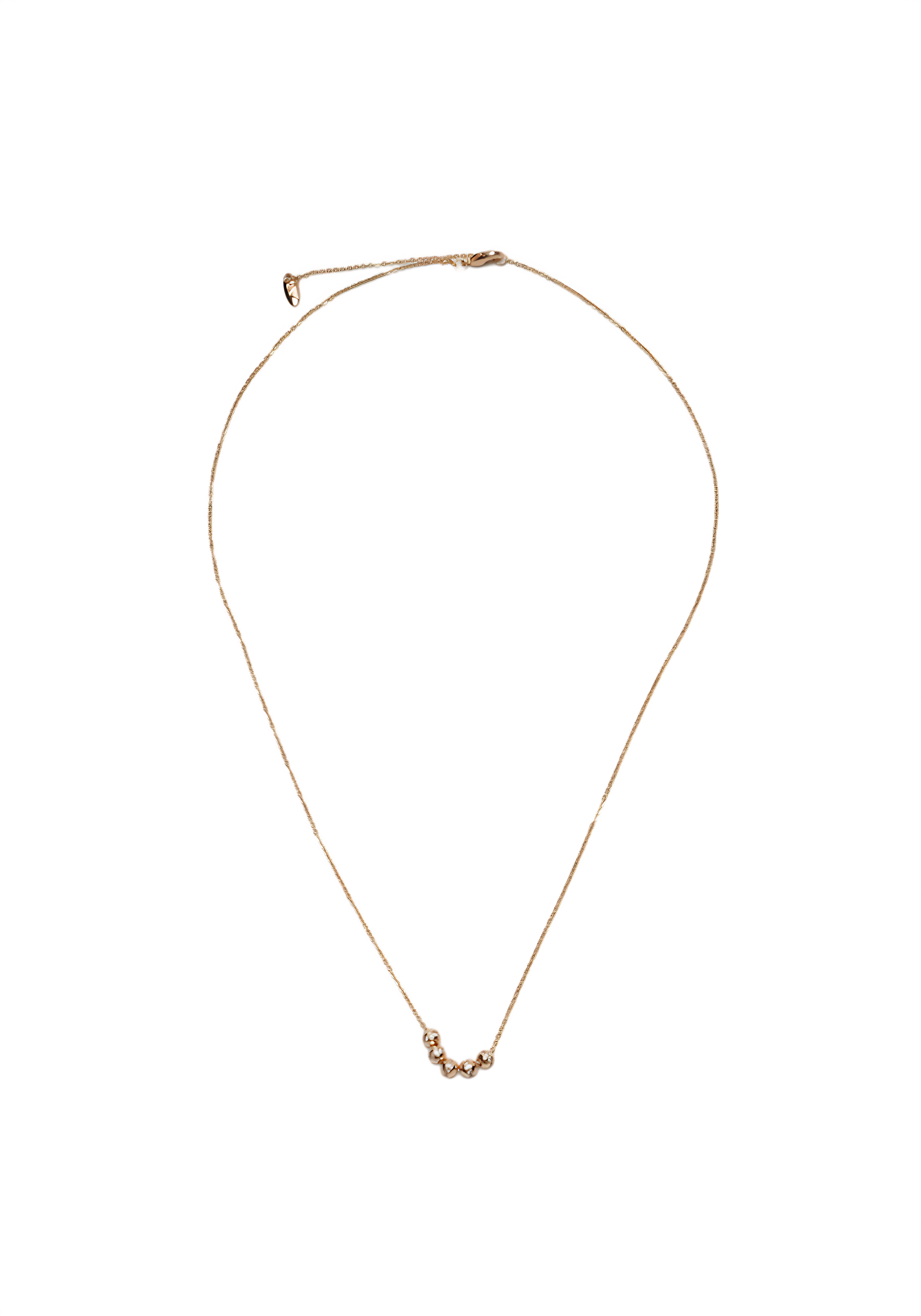 ORB LINE — Minimal Beaded Necklace