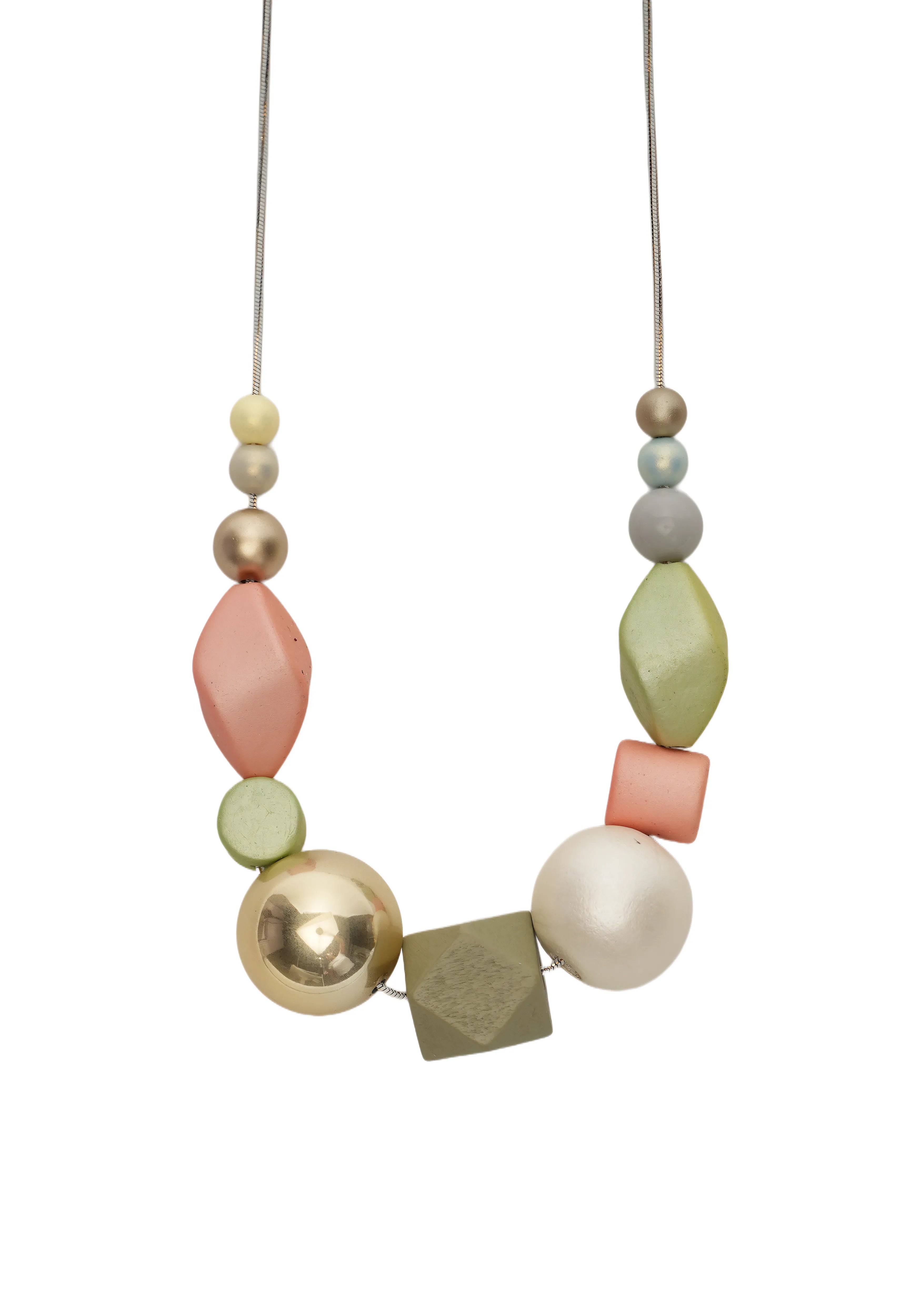 ORBIA — Pastel Sphere Mix Necklace