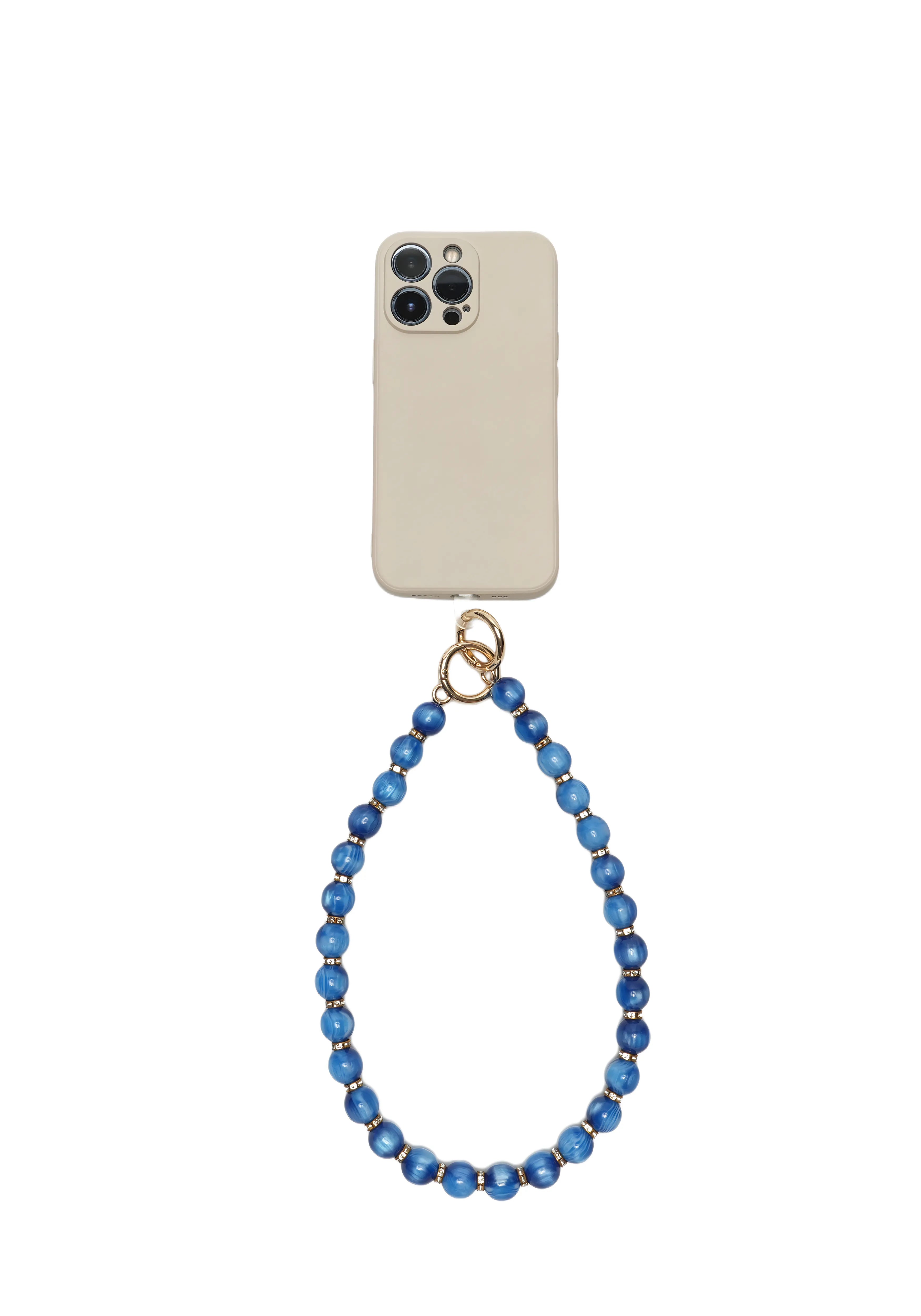 ORBIS LINK — Round Bead Phone Chain