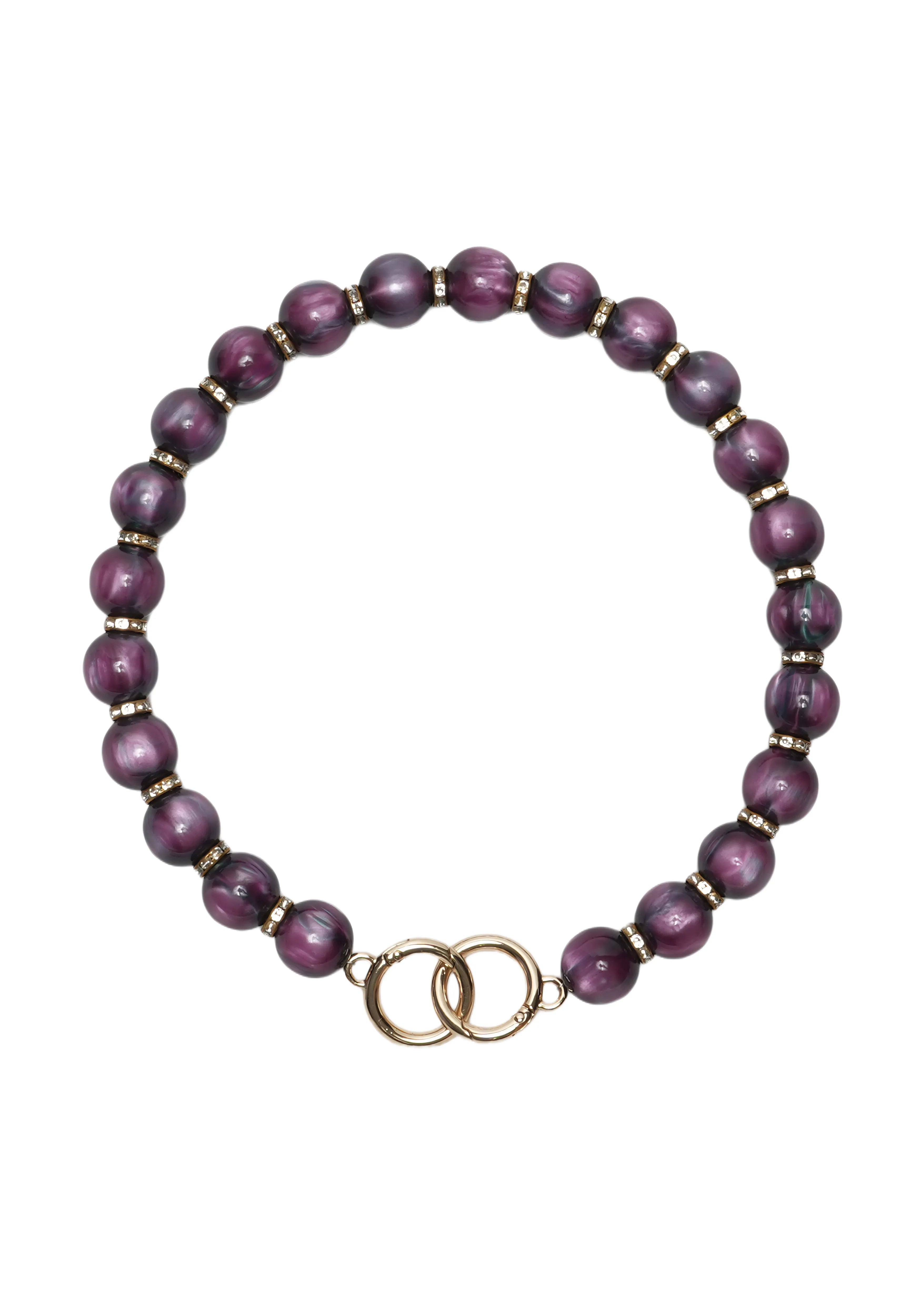 ORBIS LINK — Round Bead Phone Chain