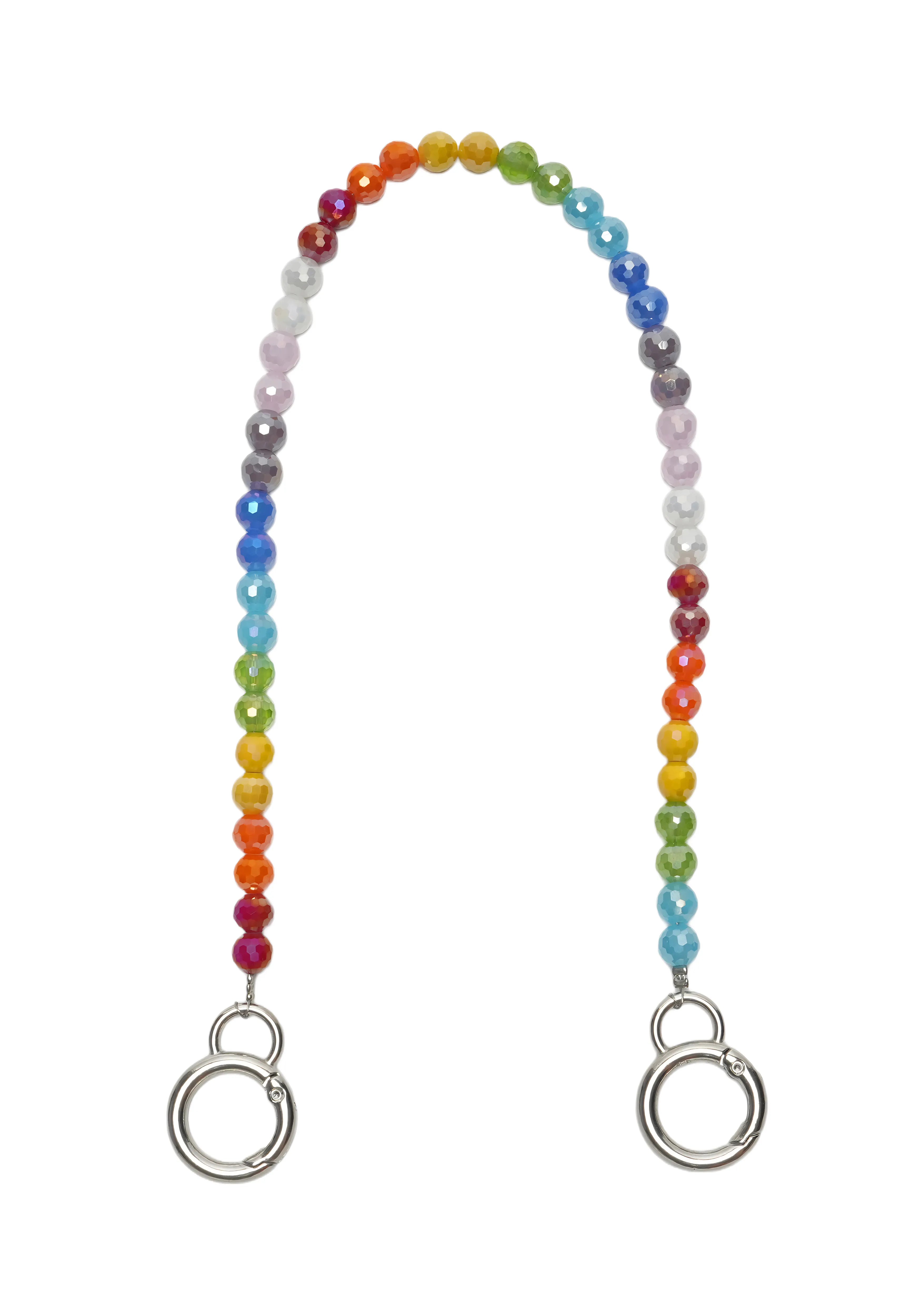 PRISM POP — Faceted Rainbow Phone Chain