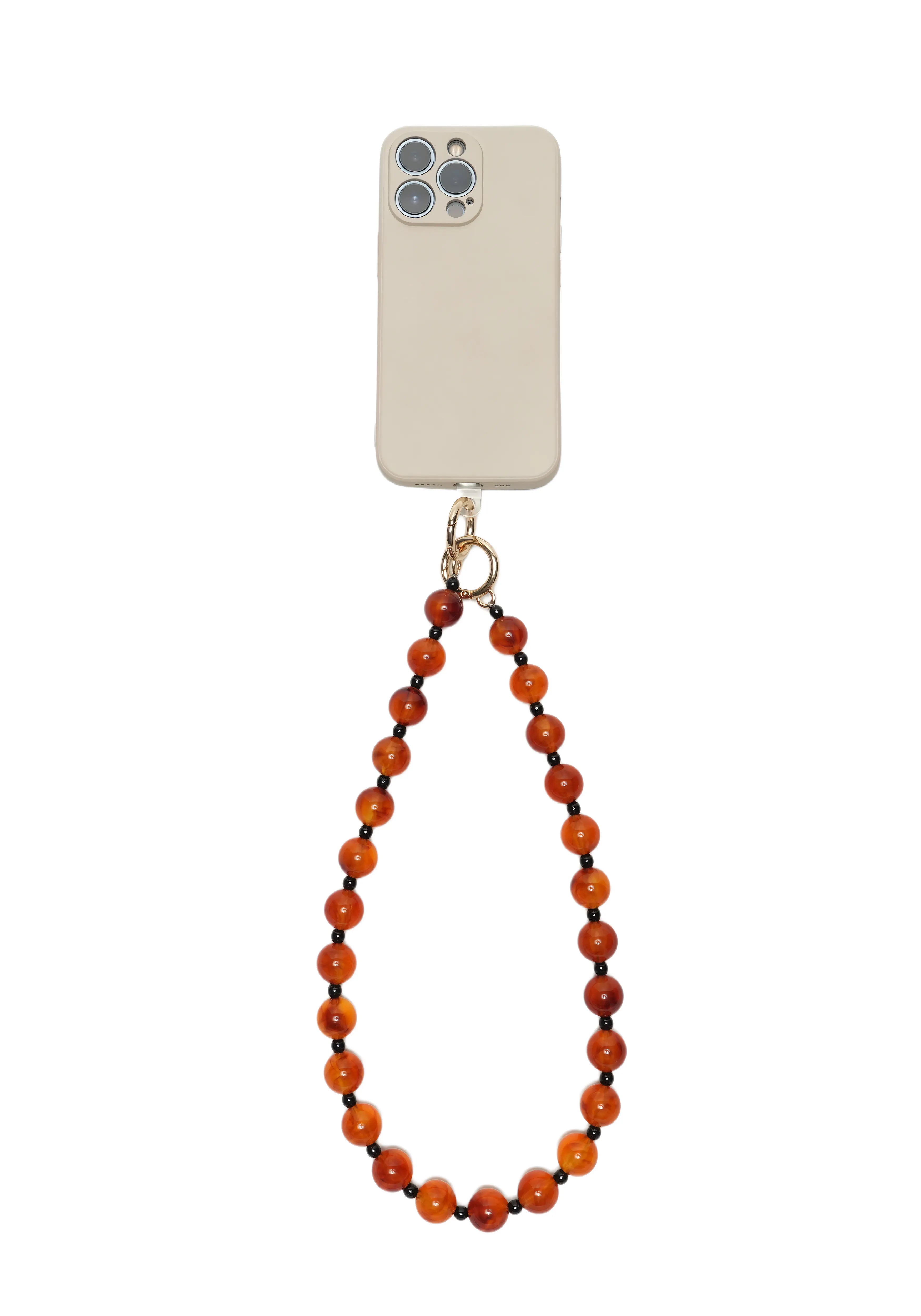 SOLARA BEAM — Round Bead Phone Chain