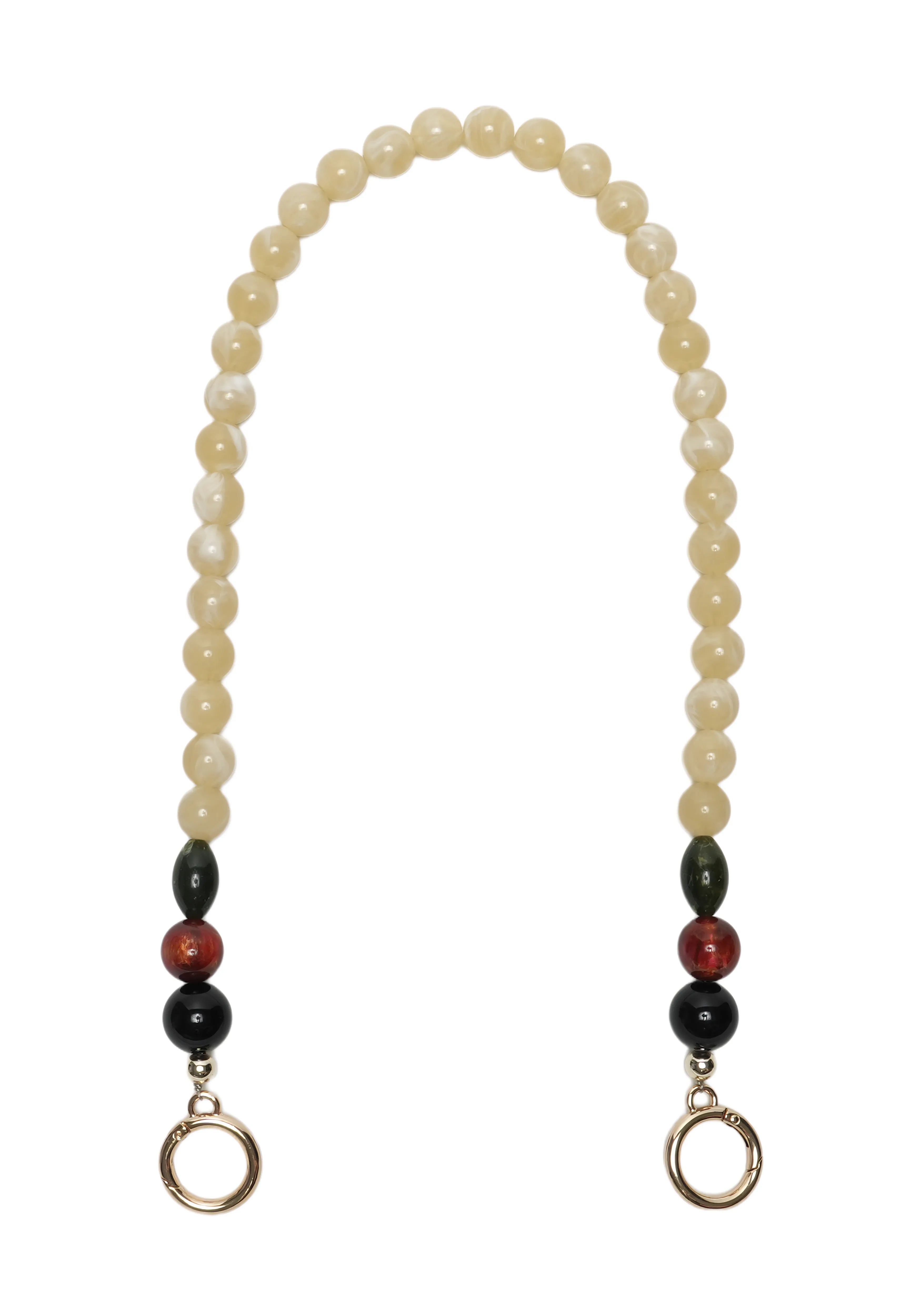 SOLARIA — Multi-Tone Bead Phone Chain