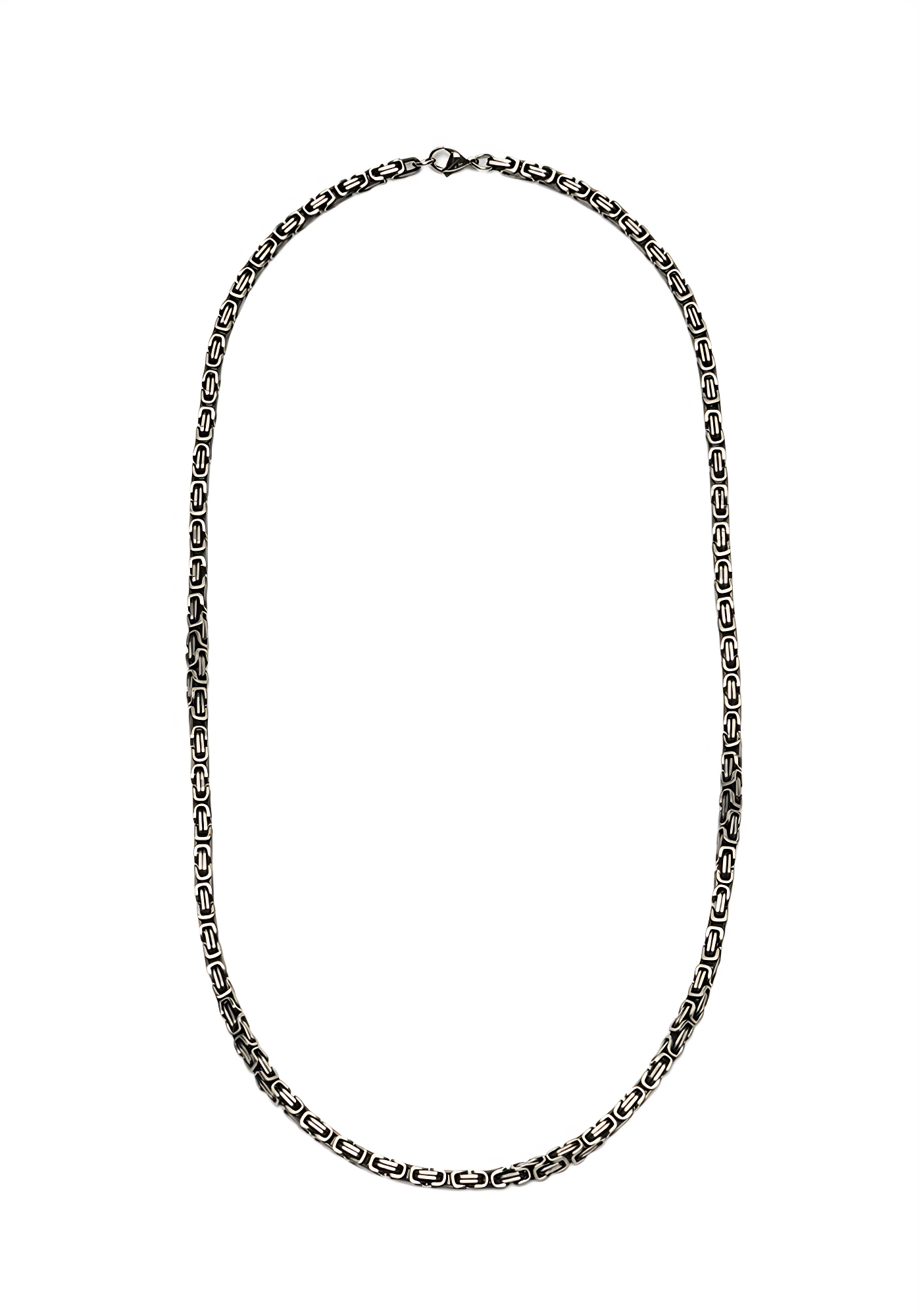 URBAN EDGE — Greek Key Chain Necklace