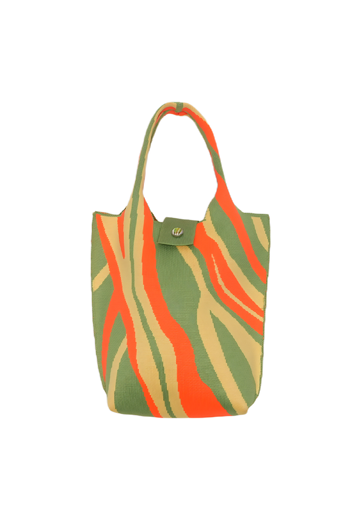 WAVE POP — Abstract Tote Bag
