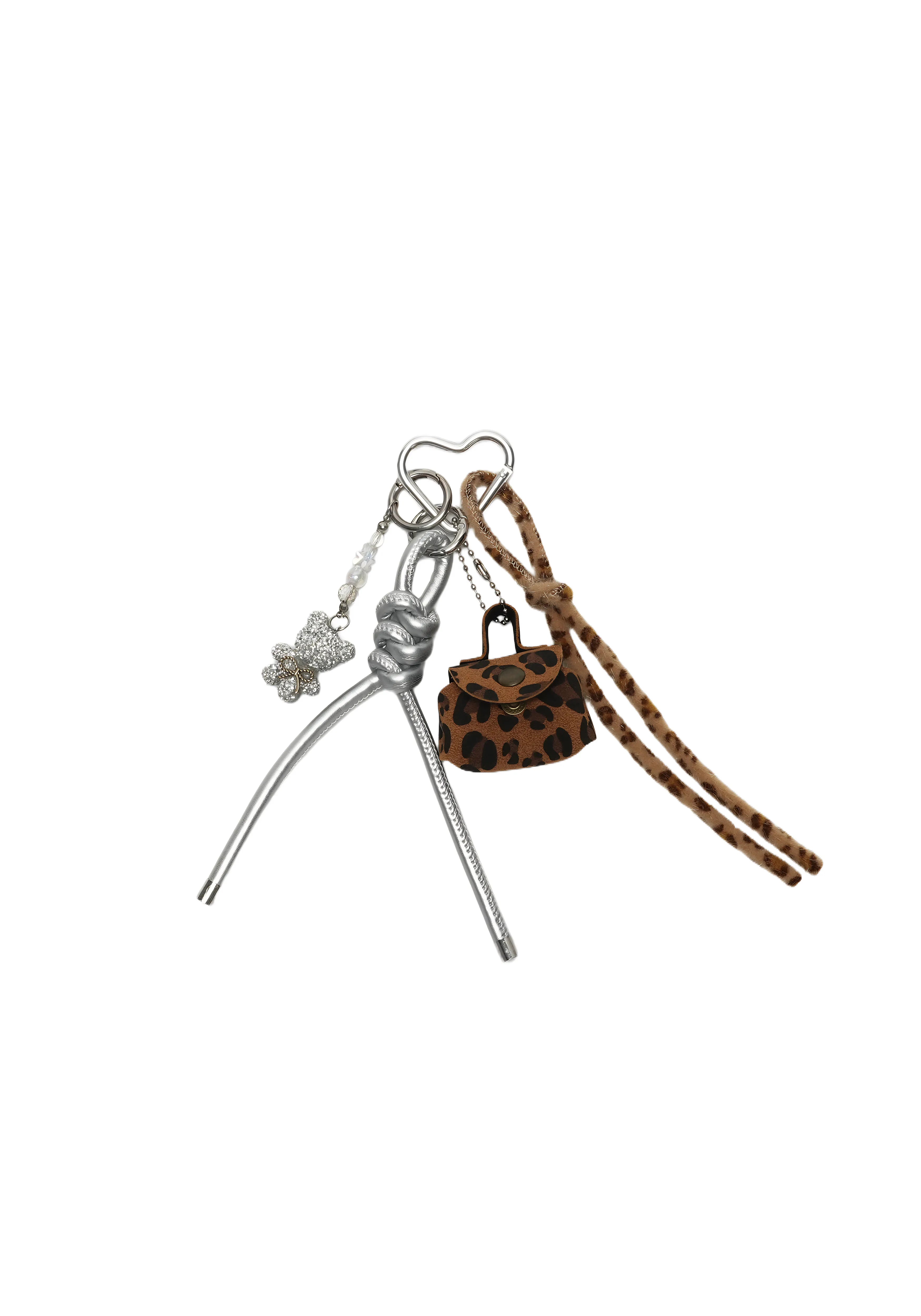 WILD CHARM — Leopard Mini Bag Charm