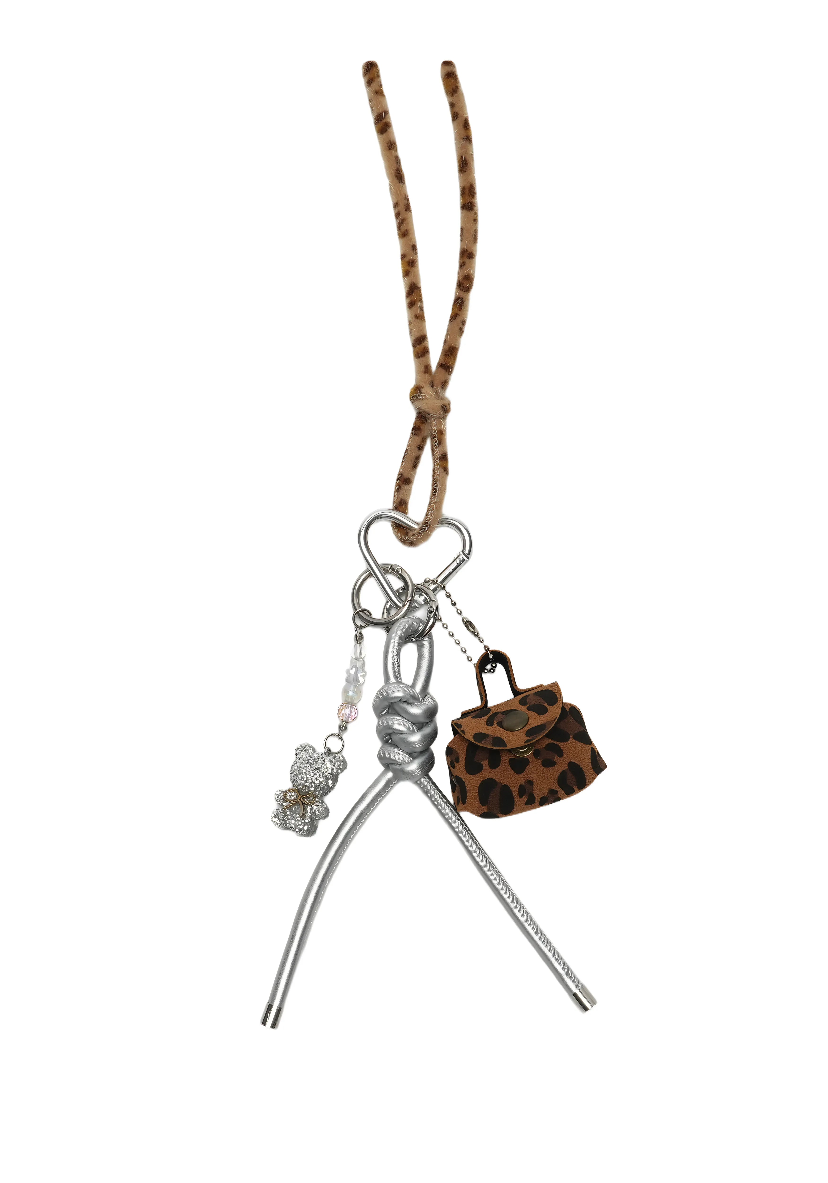 WILD CHARM — Leopard Mini Bag Charm